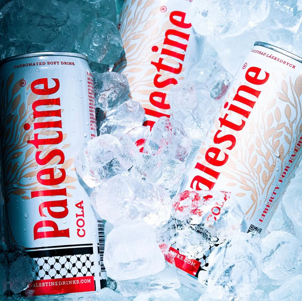 Palestine Cola kullsyreholdig brus i boks